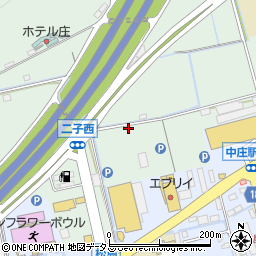 岡山県倉敷市二子338周辺の地図