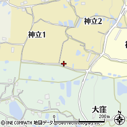 大阪府八尾市神立2丁目179周辺の地図