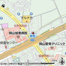 岡山県岡山市中区倉田578周辺の地図