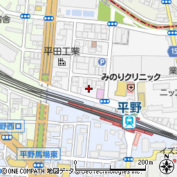 大阪府大阪市平野区平野北1丁目4周辺の地図