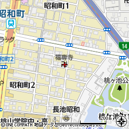 福専寺周辺の地図