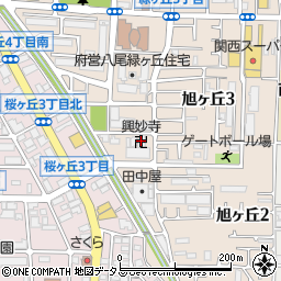 興妙寺周辺の地図