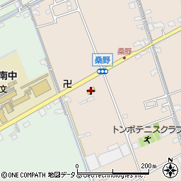 セブンイレブン岡山桑野店周辺の地図