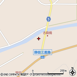 広島県安芸高田市八千代町勝田1328周辺の地図