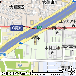 大阪ガスサービスショップ徳信商会周辺の地図