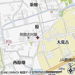愛知県田原市折立町原67周辺の地図