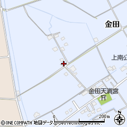 岡山県岡山市東区金田909周辺の地図