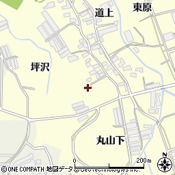愛知県田原市八王子町道上5周辺の地図