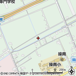 岡山県岡山市中区倉田444周辺の地図