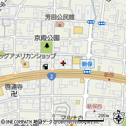 レッドバロン岡山本店周辺の地図