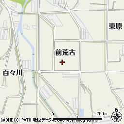 愛知県田原市村松町前荒古周辺の地図