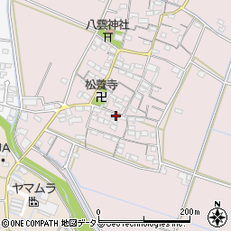 三重県松阪市笠松町171周辺の地図