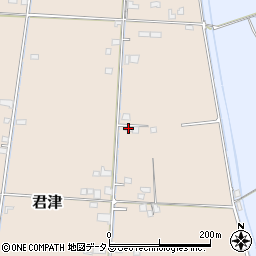 岡山県岡山市東区君津381周辺の地図