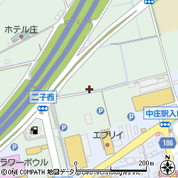 岡山県倉敷市二子398周辺の地図