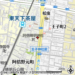 日本共産党　阿倍野区生活相談所周辺の地図