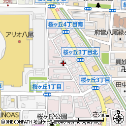サンシャトー桜ヶ丘周辺の地図