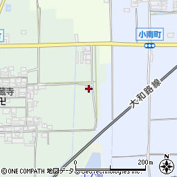 奈良県大和郡山市池之内町396周辺の地図