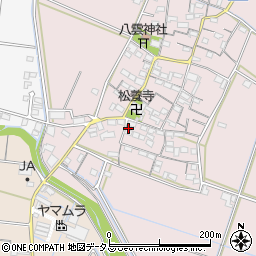 三重県松阪市笠松町182周辺の地図