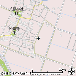 三重県松阪市笠松町周辺の地図
