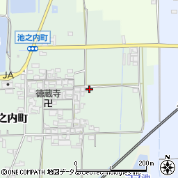 奈良県大和郡山市池之内町403周辺の地図