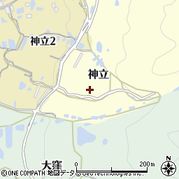 大阪府八尾市神立220-1周辺の地図