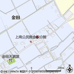 岡山県岡山市東区金田1079周辺の地図