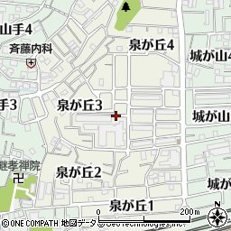 兵庫県神戸市垂水区泉が丘周辺の地図