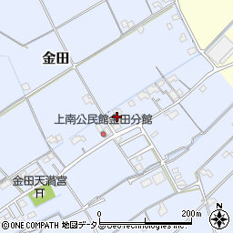 岡山県岡山市東区金田1080周辺の地図