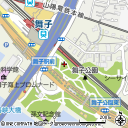 兵庫県神戸市垂水区東舞子町周辺の地図