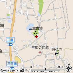 奈良県生駒郡平群町三里980周辺の地図