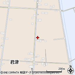 岡山県岡山市東区君津381-4周辺の地図