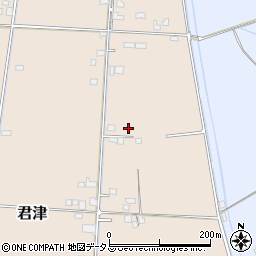 岡山県岡山市東区君津381-2周辺の地図