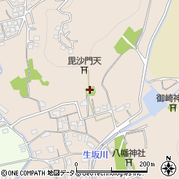王翁寺周辺の地図