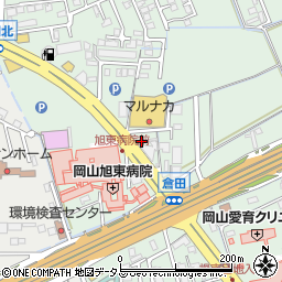 岡山県岡山市中区倉田575周辺の地図