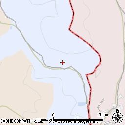 奈良県生駒郡平群町白石畑周辺の地図