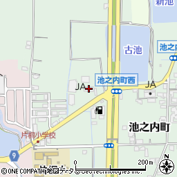 奈良県大和郡山市池之内町3-3周辺の地図