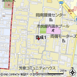 岡山県電気工事工業組合本部周辺の地図