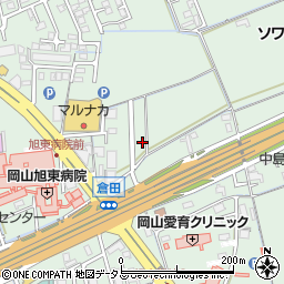 岡山県岡山市中区倉田585周辺の地図