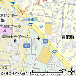 大阪電設株式会社周辺の地図