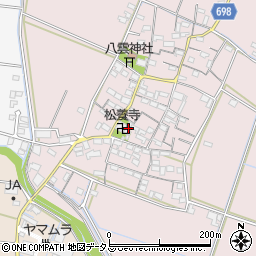 三重県松阪市笠松町188周辺の地図
