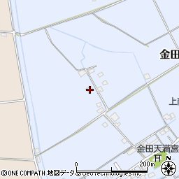 岡山県岡山市東区金田896周辺の地図