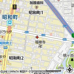 ＡＲＳ　昭和町整骨鍼灸院周辺の地図