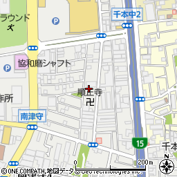 株式会社モリテック　大阪支店周辺の地図