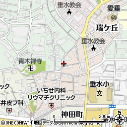 兵庫県神戸市垂水区陸ノ町9-7周辺の地図