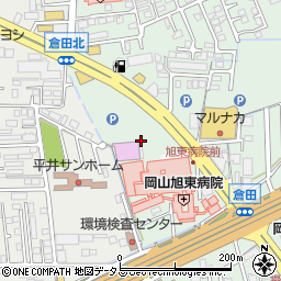 岡山県岡山市中区倉田632周辺の地図