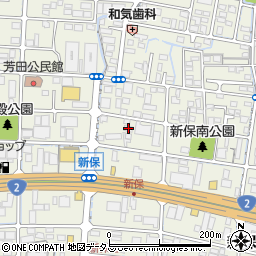 株式会社難波塗装店周辺の地図