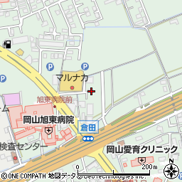 岡山県岡山市中区倉田577周辺の地図