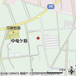 愛知県田原市赤羽根町中竜ケ原周辺の地図