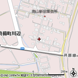 岡山県倉敷市真備町川辺1433周辺の地図