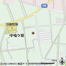 愛知県田原市赤羽根町（中竜ケ原）周辺の地図